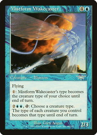 Mistform Wakecaster - Legions (LGN) #48 - Uncommon Magic: The Gathering Trading Card
