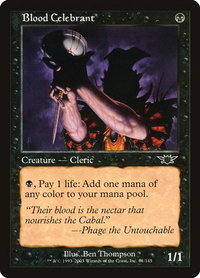 Blood Celebrant - Legions (LGN) #61 - Common Magic: The Gathering Trading Card