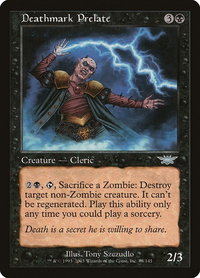 Deathmark Prelate - Legions (LGN) #65 - Uncommon Magic: The Gathering Trading Card