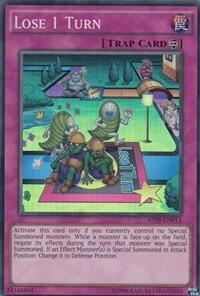 Lose 1 Turn - Astral Pack 8 (AP08) #AP08-EN013 - Super Rare YuGiOh Trading Card