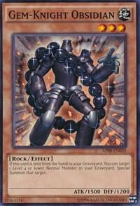 Gem-Knight Obsidian - Astral Pack 8 (AP08) #AP08-EN020 - Common / Short Print YuGiOh Trading Card