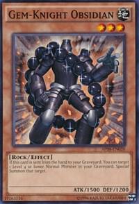 Gem-Knight Obsidian - Astral Pack 8 YuGiOh trading card