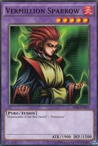Vermillion Sparrow - Astral Pack 8 YuGiOh trading card