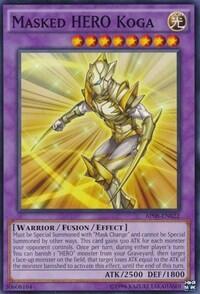 Masked HERO Koga - Astral Pack 8 (AP08) #AP08-EN022 - Common / Short Print YuGiOh Trading Card