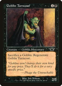 Goblin Turncoat - Legions (LGN) #72 - Common Magic: The Gathering Trading Card