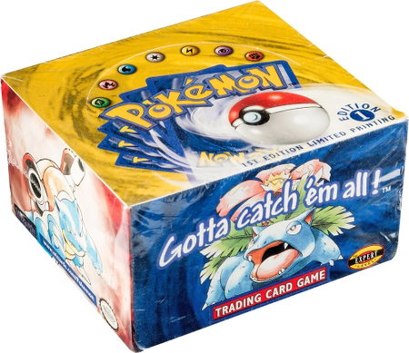 Pokemon Base Set (Shadowless) [1st Edition] Booster Box - Base Set (Shadowless) Pokémon trading card