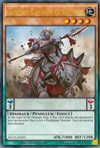 Samurai Cavalry of Reptier (ENSP1) - Dimension of Chaos (DOCS) #DOCS-ENSP1 - Ultra Rare YuGiOh Trading Card