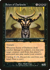 Scion of Darkness - Legions (LGN) #79 - Rare Magic: The Gathering Trading Card