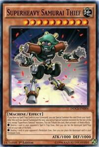 Superheavy Samurai Thief - Dimension of Chaos (DOCS) #DOCS-EN004 - Common / Short Print YuGiOh Trading Card