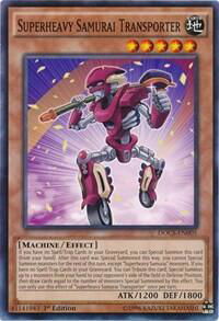 Superheavy Samurai Transporter - Dimension of Chaos (DOCS) #DOCS-EN005 - Common / Short Print YuGiOh Trading Card