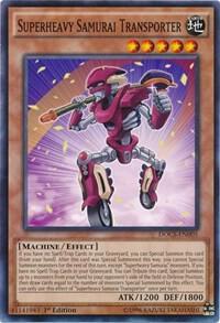 Superheavy Samurai Transporter - Dimension of Chaos YuGiOh trading card