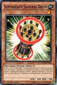 Superheavy Samurai Drum - Dimension of Chaos (DOCS) #DOCS-EN006 - Common / Short Print YuGiOh Trading Card