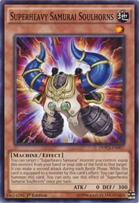 Superheavy Samurai Soulhorns - Dimension of Chaos (DOCS) #DOCS-EN007 - Common / Short Print YuGiOh Trading Card