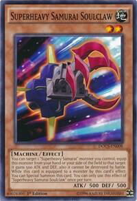 Superheavy Samurai Soulclaw - Dimension of Chaos (DOCS) #DOCS-EN008 - Common / Short Print YuGiOh Trading Card