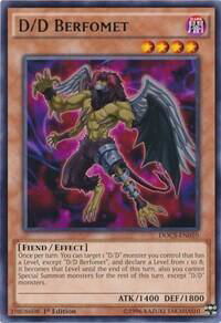 D/D Berfomet - Dimension of Chaos (DOCS) #DOCS-EN010 - Rare YuGiOh Trading Card