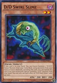 D/D Swirl Slime - Dimension of Chaos YuGiOh trading card