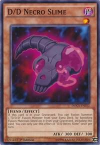 D/D Necro Slime - Dimension of Chaos YuGiOh trading card