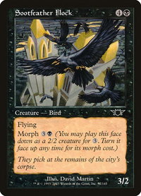 Sootfeather Flock - Legions (LGN) #82 - Common Magic: The Gathering Trading Card