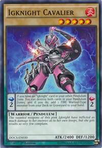 Igknight Cavalier - Dimension of Chaos (DOCS) #DOCS-EN030 - Common / Short Print YuGiOh Trading Card