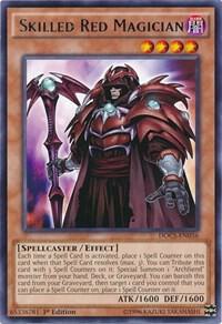 Skilled Red Magician - Dimension of Chaos YuGiOh trading card