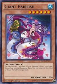 Giant Pairfish - Dimension of Chaos (DOCS) #DOCS-EN037 - Rare YuGiOh Trading Card
