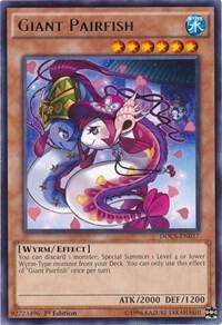 Giant Pairfish - Dimension of Chaos YuGiOh trading card