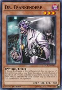 Dr. Frankenderp - Dimension of Chaos YuGiOh trading card