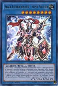 Black Luster Soldier - Super Soldier - Dimension of Chaos YuGiOh trading card