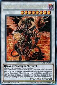 Scarlight Red Dragon Archfiend - Dimension of Chaos (DOCS) #DOCS-EN046 - Secret Rare YuGiOh Trading Card
