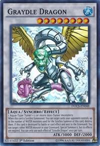 Graydle Dragon - Dimension of Chaos YuGiOh trading card