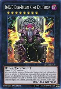 D/D/D Duo-Dawn King Kali Yuga - Dimension of Chaos (DOCS) #DOCS-EN050 - Super Rare YuGiOh Trading Card