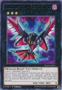 Raidraptor - Fiend Eagle - Dimension of Chaos (DOCS) #DOCS-EN051 - Rare YuGiOh Trading Card