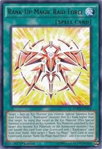 Rank-Up-Magic Raid Force - Dimension of Chaos YuGiOh trading card