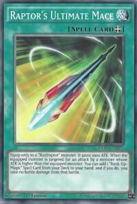 Raptor's Ultimate Mace - Dimension of Chaos (DOCS) #DOCS-EN055 - Common / Short Print YuGiOh Trading Card