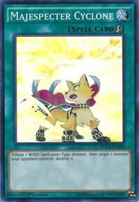 Majespecter Cyclone - Dimension of Chaos YuGiOh trading card