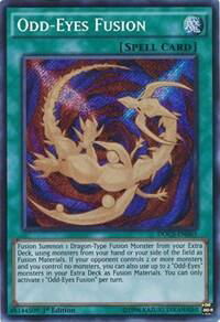 Odd-Eyes Fusion - Dimension of Chaos (DOCS) #DOCS-EN063 - Secret Rare YuGiOh Trading Card
