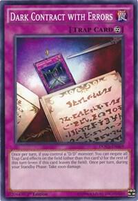 Dark Contract with Errors - Dimension of Chaos YuGiOh trading card