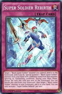 Super Soldier Rebirth - Dimension of Chaos YuGiOh trading card