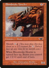 Bloodstoke Howler - Legions (LGN) #89 - Common Magic: The Gathering Trading Card