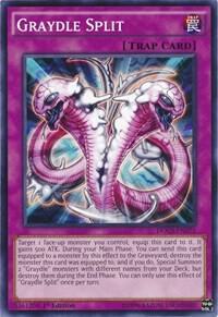 Graydle Split - Dimension of Chaos YuGiOh trading card