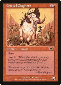 Crested Craghorn - Legions (LGN) #91 - Common Magic: The Gathering Trading Card