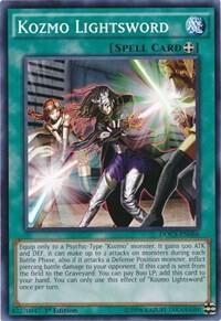 Kozmo Lightsword - Dimension of Chaos YuGiOh trading card