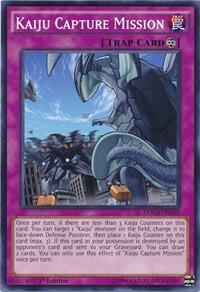Kaiju Capture Mission - Dimension of Chaos YuGiOh trading card