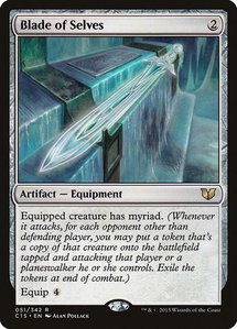 Blade of Selves - Commander 2015 (C15) #51 - Rare Magic: The Gathering Trading Card