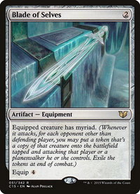Blade of Selves - Commander 2015 (C15) #51 - Rare Magic: The Gathering Trading Card