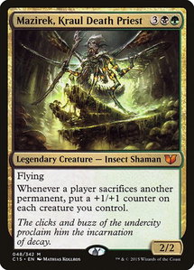 Mazirek, Kraul Death Priest - Commander 2015 (C15) #48 - Mythic Rare Magic: The Gathering Trading Card