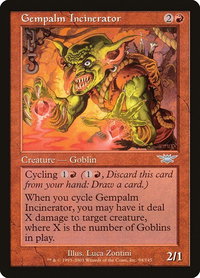 Gempalm Incinerator - Legions (LGN) #94 - Uncommon Magic: The Gathering Trading Card