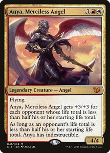 Anya, Merciless Angel - Commander 2015 (C15) #41 - Mythic Rare Magic: The Gathering Trading Card
