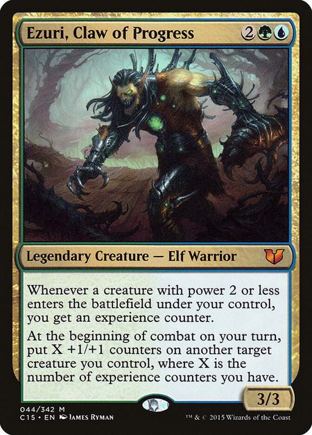 Ezuri, Claw of Progress - Commander 2015 Magic: The Gathering trading card