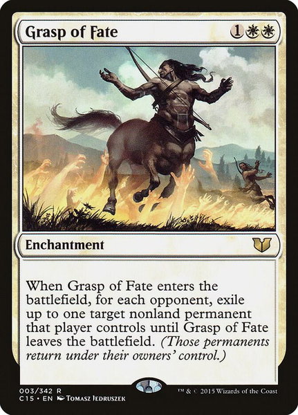 Grasp of Fate - Commander 2015 Magic: The Gathering trading card